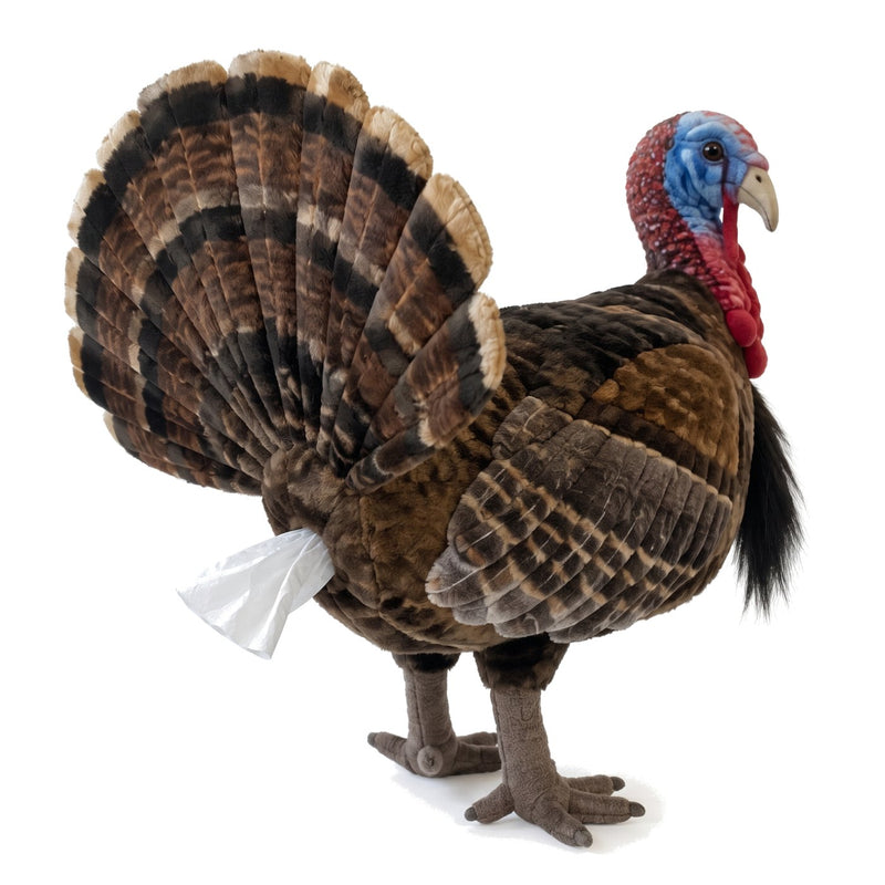 Turkey Plush Tissue Holder