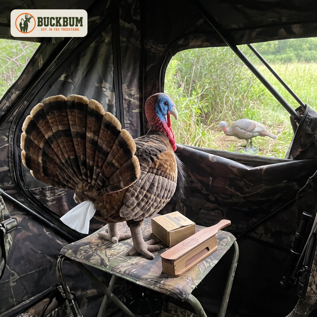 Turkey Plush Tissue Holder by BuckBum (Pre-Order)